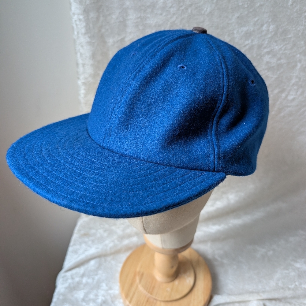 Stockbridge Sewing Works Alaskan US Made Wool Six Panel Hat Flat